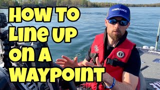 HOW TO LINEUP ON A WAYPOINT  Simple Version [upl. by Magnolia495]