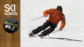 HOW TO CARVE on Skis  Advanced Ski Lesson 62  Carving [upl. by Anivla]