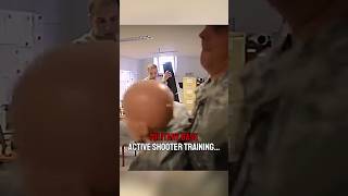 Military base active shooter scenario training‼️🤯 military army combat war [upl. by Moise]