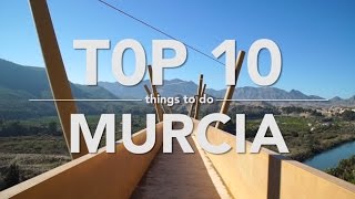 Top 10 Things to do Murcia  Travel Guide [upl. by Steel]