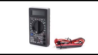 Digital Multimeter DT830B REVIEW TESTING [upl. by Lal]