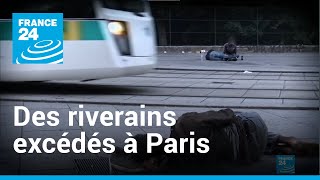 Au nordest de Paris les riverains excédés par la présence de toxicomanes I Focus • FRANCE 24 [upl. by Rexfourd]