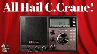 CCrane CC Radio SW  AM FM Shortwave Portable Radio Review [upl. by Dosia]