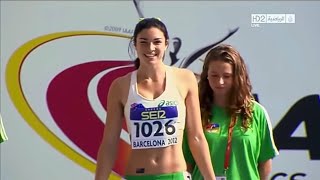 MICHELLE JENNEKE WARM UP DANCE  FULL RACE [upl. by Ram]