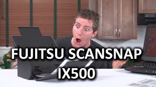 Fujitsu Scansnap ix500 Small Business Scanner [upl. by Mariken]