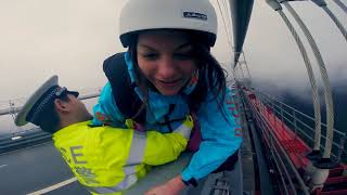 Zero Fox Given Police Grab BASE Jumper But She Jumps Anyways [upl. by Baggett373]