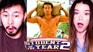 STUDENT OF THE YEAR 2  Tiger Shroff  Trailer Reaction [upl. by Garth]