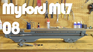 Myford Lathe Restoration  Part 8 Lathe Bed [upl. by Weinstock]