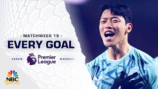 Every Premier League goal from Matchweek 19 202324  NBC Sports [upl. by Wakefield]