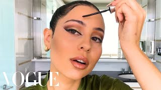 Euphoria’s Alexa Demie Shares Her ’90s Glam Tutorial  Beauty Secrets  Vogue [upl. by Winchell776]