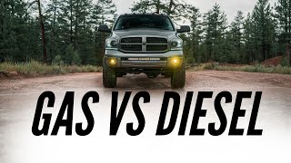 Gas VS Diesel  Which Should You Choose for Your Truck [upl. by Elsilrac309]