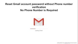 Reset Gmail Password Without Phone Number or Email StepbyStep Guide [upl. by Hegarty818]