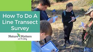 How to Do a Line Transect Survey  Nature Matters Academy [upl. by Iram]