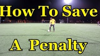 Goalkeeper Training How to Save a Penalty [upl. by Blum502]