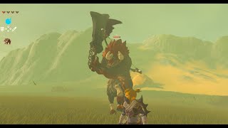 【ゼルダの伝説 ブレス オブ ザ ワイルド】 ライネル オマエ タオス [upl. by Whitford145]