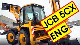 JCB 5CX Backhoe Loader Review [upl. by Anaul]