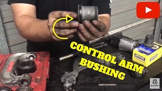 How to replace control arm bushings [upl. by Syd]