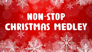 Non Stop Christmas Songs Medley  Merry Christmas 2024  Best Christmas Music Playlist [upl. by Llechtim]