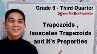 Trapezoid Isosceles Trapezoid and its Properties [upl. by Dnalyag]