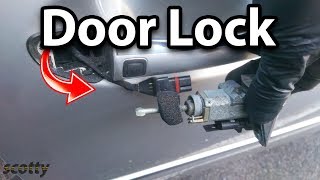 How to Fix a Broken Car Door Lock [upl. by Yaker89]