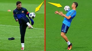 Lionel Messi vs Cristiano Ronaldo ● Lujos en Entrenamientos [upl. by Isabel]