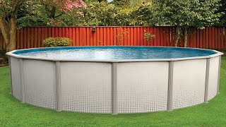 How to Install a Round Above Ground Pool [upl. by Auqinaj]