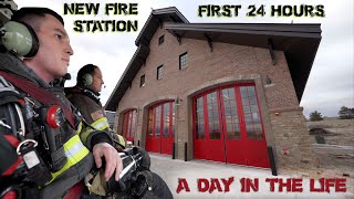 First 24 Hours in a New Fire Station  A Day in the Life [upl. by Fechter]