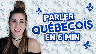 PARLER QUÉBÉCOIS EN 5 MINUTES  DENYZEE [upl. by Katlin]