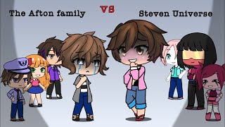 The Afton family VS Steven Universe gacha life singing battle [upl. by Safire]