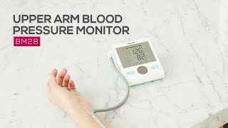 Beurer Upper Arm Blood Pressure Monitor BM28 [upl. by Ahsineb]