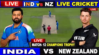 🔴Last 3 Over INDIA vs New Zealand LIVE [upl. by Kcirddes756]