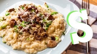 How to Make Mushroom Risotto Recipe  Sorted Food [upl. by Savina]