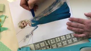 Paper Pieced Pattern Making Tutorial [upl. by Carmina]