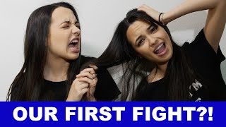 OUR FIRST FIGHT  Merrell Twins [upl. by Yssak]