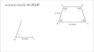 Gleichschenklige Trapeze konstruieren [upl. by Meggs252]