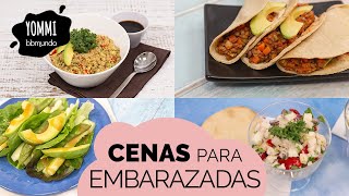 Cenas saludables para embarazadas [upl. by Nnaitsirhc]