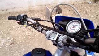 Yamaha TTR 600 akrapovic sound [upl. by Emalee]