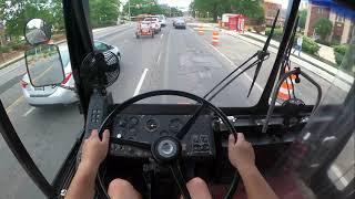 POV Bus Drive 2001 Gillig Phantom in Service [upl. by Tesler330]