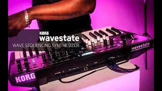 Korg wavestate Wave Sequencing Synthesizer [upl. by Aicekan]