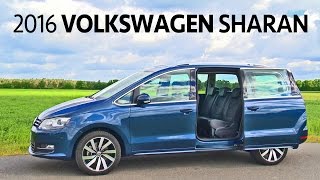 Volkswagen Sharan 2016 Features Interior Exterior YOUCAR [upl. by Nallij]