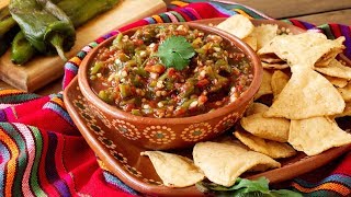 How to Make House Salsa Como Hacer Salsa Casera  Muy Bueno [upl. by Goldia674]