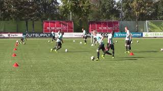 AFC Ajax u17 dribbling [upl. by Elsi135]