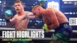 HIGHLIGHTS  Canelo Alvarez vs Billy Joe Saunders [upl. by Mohl79]