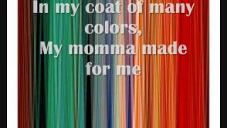 Dolly Parton Coat of many colors with lyrics [upl. by Lidaa]