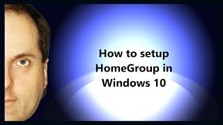 How to setup HomeGroup in Windows 10 [upl. by Rafaello108]