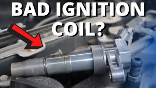 SYMPTOMS OF A BAD IGNITION COIL [upl. by Fredette]