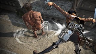 Attack On Titan 2 Demo Gameplay [upl. by Kiehl]