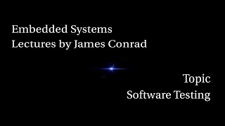 Embedded Systems Software Testing [upl. by Anitsirk883]