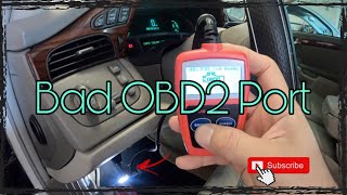 OBD2 Port Doesnt Communicate But Has Power [upl. by Ezalb]