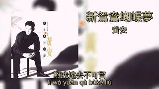 新鴛鴦蝴蝶夢  黃安  Xin Yuan Yang Hu Die Meng  Huang An Lyrics  Pinyin [upl. by Eecram]